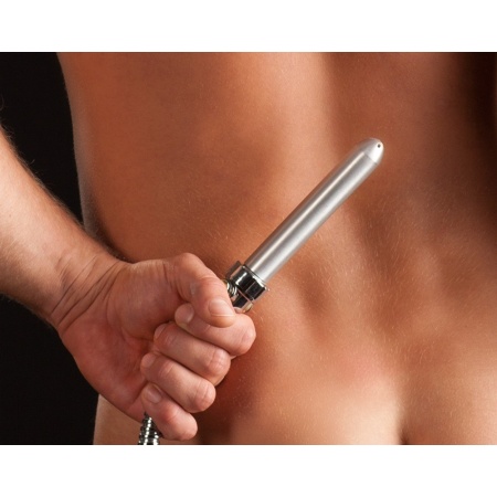 Prysznic analny Total Splash Intimate Douche z 5 otworami, zaworem odcinającym i gwintem standardowym, 15,5 cm - 7