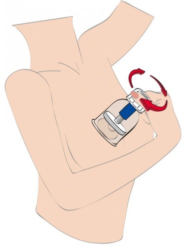 Max Twist Nipple Sucker XL - Pompki do sutków i pochwy - 7