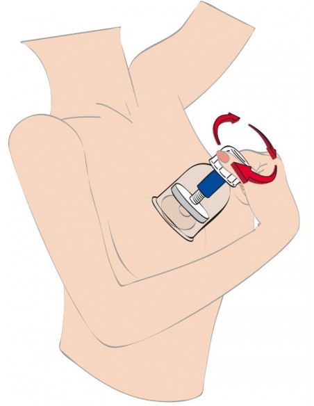 Max Twist Nipple Sucker XL - Pompki do sutków i pochwy - 7