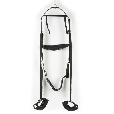 Huśtawka miłości Bad Kitty Swing – regulowane szelki i pętle, nośność do 100 kg, trawers 38 cm - 1 2