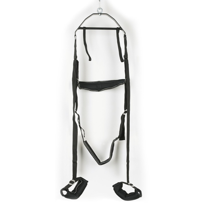 Huśtawka miłości Bad Kitty Swing – regulowane szelki i pętle, nośność do 100 kg, trawers 38 cm - 2
