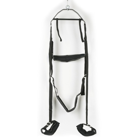 Huśtawka miłości Bad Kitty Swing – regulowane szelki i pętle, nośność do 100 kg, trawers 38 cm - 2