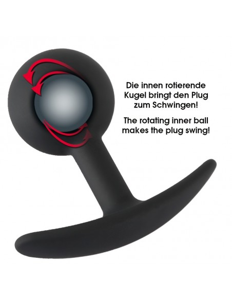 Backdoor Friend Ball Head Medi - Duże Korki Analne - 7