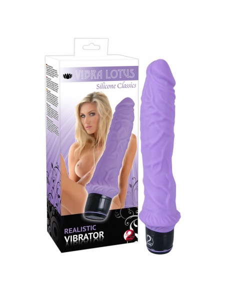 Classic Silicone Vibe purple - Wibratory Klasyczne - 5