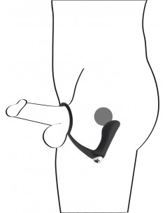 Bv Vibrating Ring & Plug - Kulki i korki analne wibrujące - 1 2