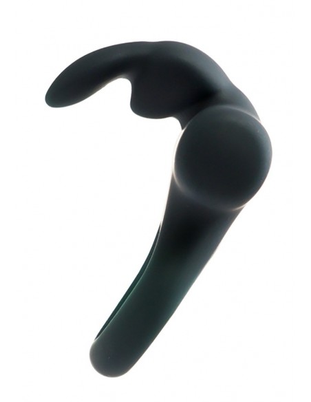 Frisky Bunny Black Pearl - Pierścienie erekcyjne wibrujące - 4