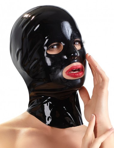 Latex Mask Female - Maski i kaptury - 2