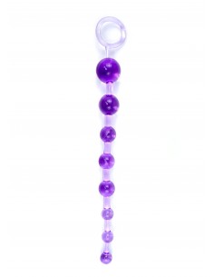 Kulki Analne Jelly Anal 10 Beads Purple - Kulki analne, koraliki analne - 1
