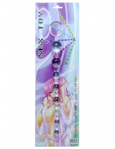 Kulki Analne Jelly Anal 10 Beads Clear - Kulki analne, koraliki analne - 3