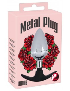 Metal Plug Large - Duże Korki Analne - 1