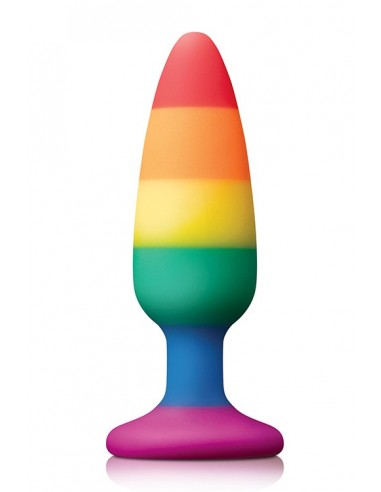 Colourful Love Rainbow Anal Plug Medium  - Duże Korki Analne - 1