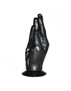 All Black Fisting Hand 18 cm - Dilda giganty - 1