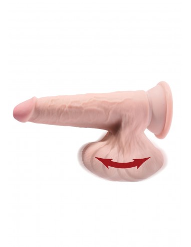 3D Cock Swinging Balls 7 Inch - Dilda realistyczne - 5