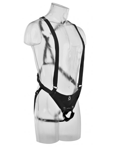 KC 10 Hollow Strap On Suspend - Strap-ony, dilda na pasku bez wibracji - 4
