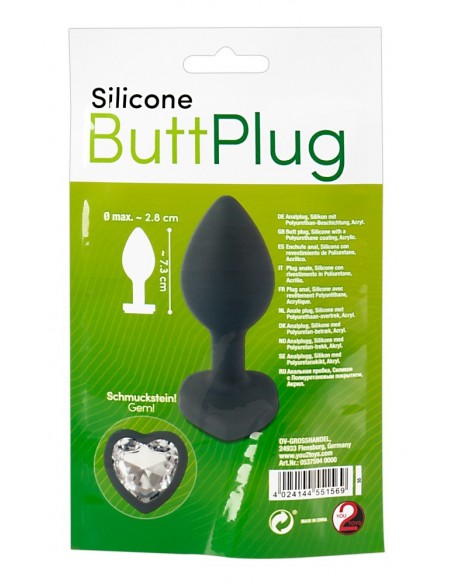 Silicone Butt Plug - Korki analne silikonowe - 1