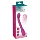 Wibrator G-Spot Sweet Smile – Zakrzywiony, Głowica Masująca 3,3 cm, Długość 22 cm, 10 Trybów - 1
