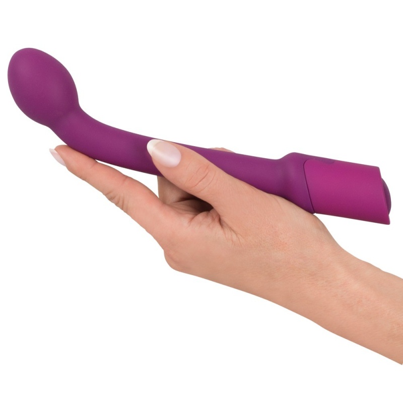Wibrator G-Spot Sweet Smile – Zakrzywiony, Głowica Masująca 3,3 cm, Długość 22 cm, 10 Trybów - 7