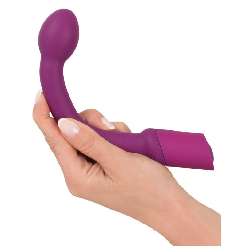 Wibrator G-Spot Sweet Smile – Zakrzywiony, Głowica Masująca 3,3 cm, Długość 22 cm, 10 Trybów - 8