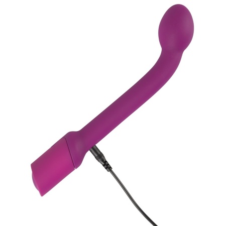 Wibrator G-Spot Sweet Smile – Zakrzywiony, Głowica Masująca 3,3 cm, Długość 22 cm, 10 Trybów - 10