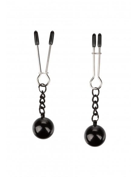 Weighted Tweezer NippleClamps - Klamry i klipsy na sutki - 1