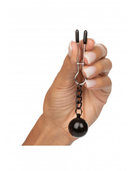 Weighted Tweezer NippleClamps - Klamry i klipsy na sutki - 5