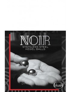 NOIR STAINLESS STEEL KEGEL BALLS - Kulki Gejszy Metalowe - 1 2