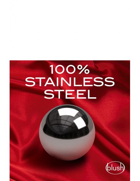 NOIR STAINLESS STEEL KEGEL BALLS - Kulki Gejszy Metalowe - 3