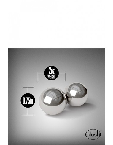 NOIR STAINLESS STEEL KEGEL BALLS - Kulki Gejszy Metalowe - 6