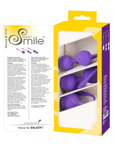 Sweet Smile 3 Kegel Training B - Zestawy Kulek Gejszy - 7