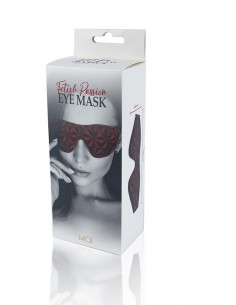 BTB FETISH EYE MASK RED - Maski i kaptury - 1 2