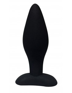 Rocket Plug Silicone Small Black - Małe Korki Analne - 1 2