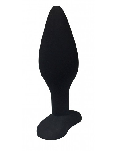 Rocket Plug Silicone Small Black - Małe Korki Analne - 3