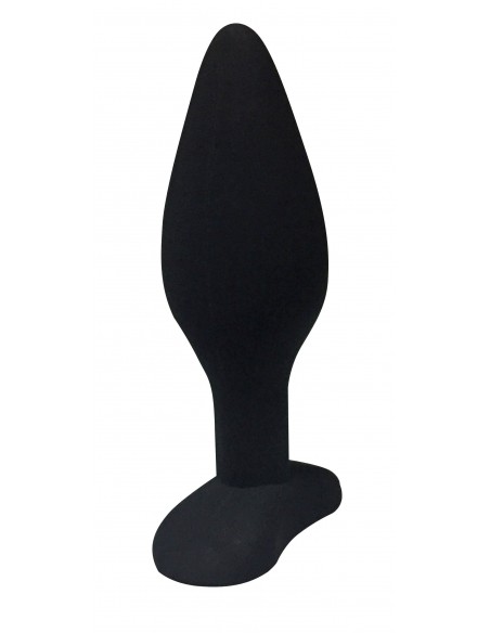 Rocket Plug Silicone Small Black - Małe Korki Analne - 3
