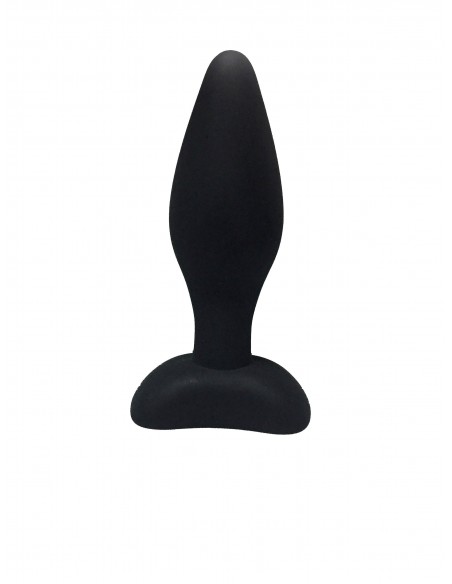 Rocket Plug Silicone Small Black - Małe Korki Analne - 5
