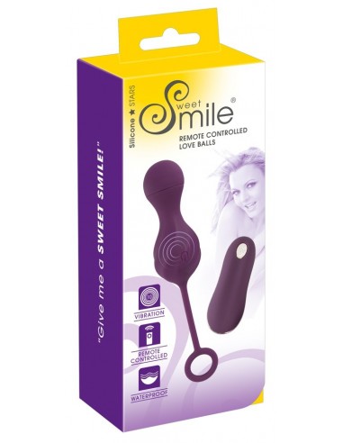 Sweet Smile RC Love Balls - Wibratory Jajeczka - 1
