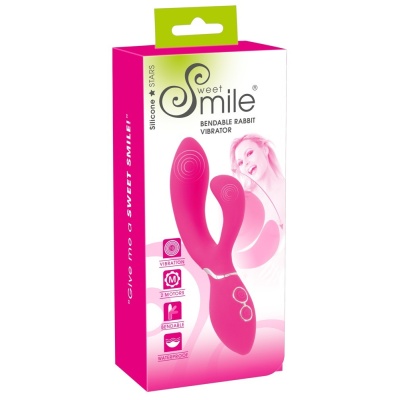 Wibrator króliczek Bendable Rabbit Vi – giętki, 2 silniki, 19,8 cm - 1