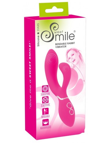 Sweet Smile Bendable Rabbit Vi - Wibratory Króliczki - 1
