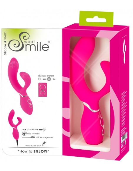 Sweet Smile Bendable Rabbit Vi - Wibratory Króliczki - 5