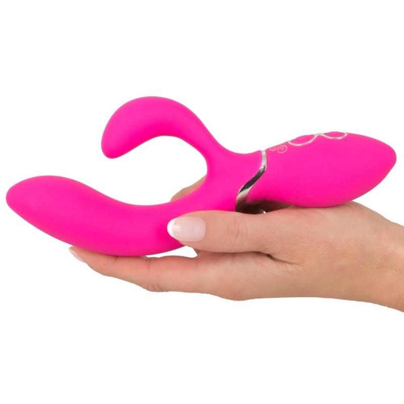 Wibrator króliczek Bendable Rabbit Vi – giętki, 2 silniki, 19,8 cm - 11