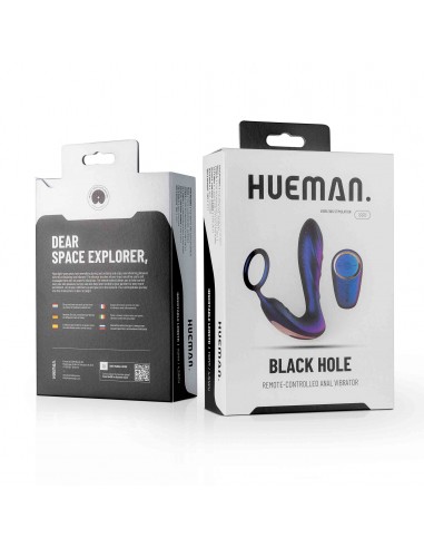 Hueman - Black Hole Anal Vibrator - Masażery i stymulatory prostaty - 1