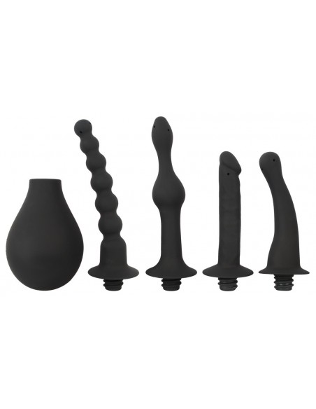 Black Velvets Douche With 4 At - Pozostałe gadżety analne - 6