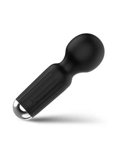 Stymulator-Rechargeable Mini Masager USB 20 Functions - Black - Wibratory Magic Wand - 3