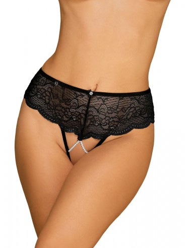 Bielizna-Pearlove figi czarne  XS/S - Figi - 1