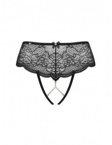 Bielizna-Pearlove figi czarne  XS/S - Figi - 7