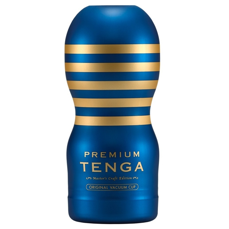 Masturbator jednorazowy Tenga Original Vacuum Cup Premium z regulowanym otworem próżniowym, długość 15,6 cm - 1