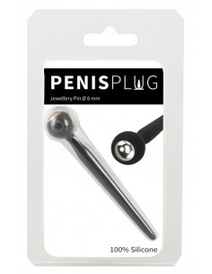 Penis Plug Jewellery Pin 8 mm - Dilatory penisa - 1