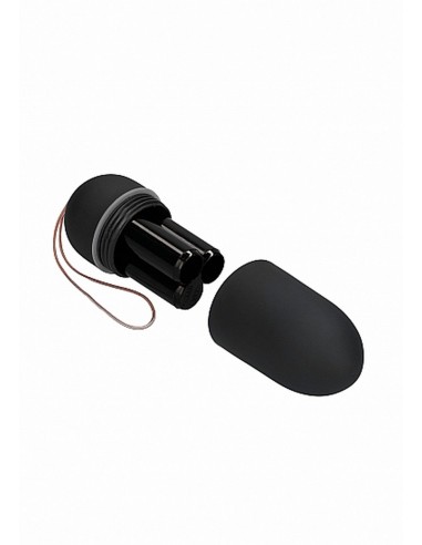 10 Speed Remote Vibrating Egg - Big - Black - Wibratory Jajeczka - 6