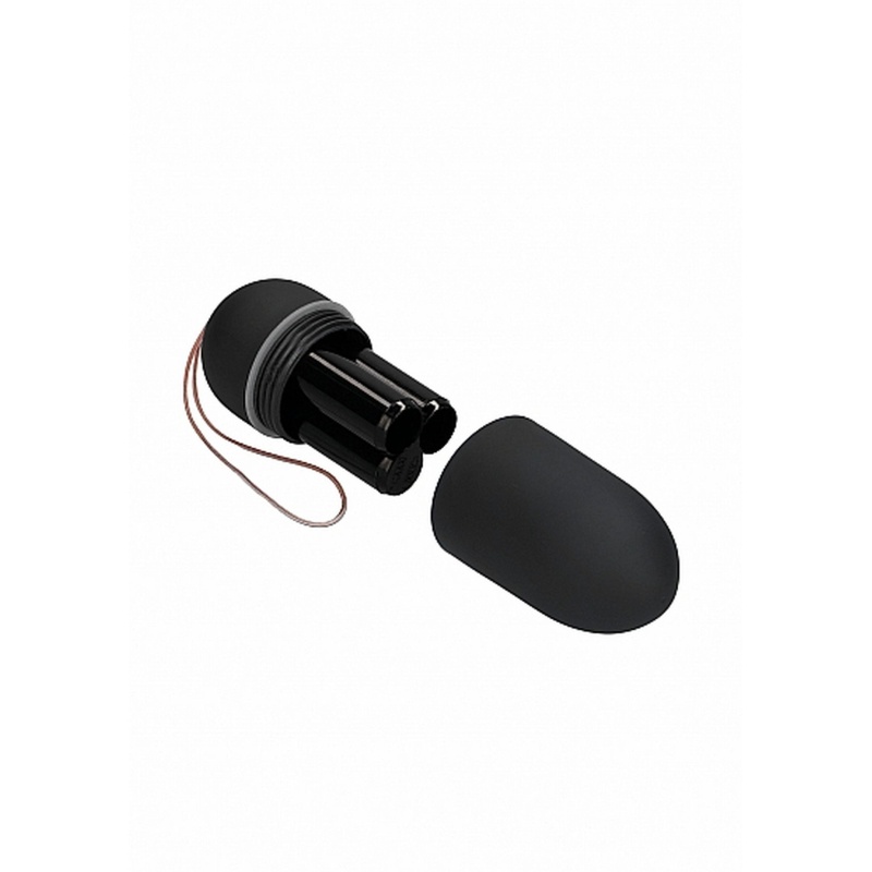 Jajeczko wibrujące zdalnie sterowane Big - 10 trybów, obudowa ABS, 8 cm długości, 3,4 cm średnicy - 6