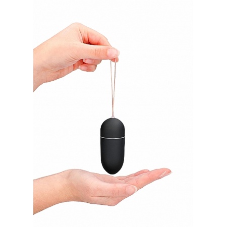 Jajeczko wibrujące zdalnie sterowane Big - 10 trybów, obudowa ABS, 8 cm długości, 3,4 cm średnicy - 9