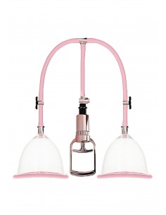 Breast Pump Set Medium - Rose Gold - Pompki do sutków i pochwy - 1